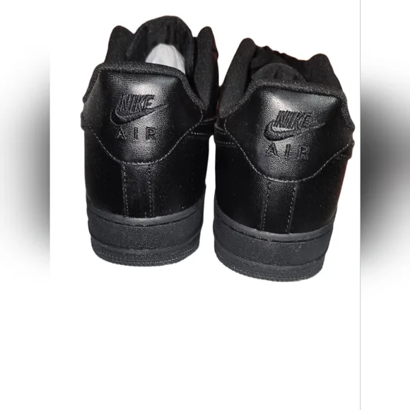 NIB Mens Nike Black Air-Force 1 Shoes. - Picture 5 of 6
